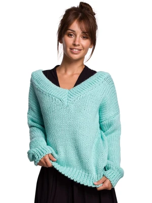 Be Wear Sweter w kolorze miętowym rozmiar: S/M