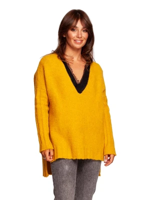 Be Wear Sweter w kolorze musztardowym rozmiar: L/XL