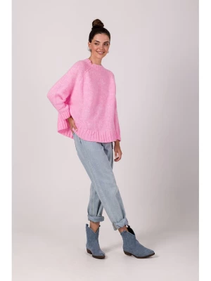 Be Wear Sweter w kolorze różowym rozmiar: onesize