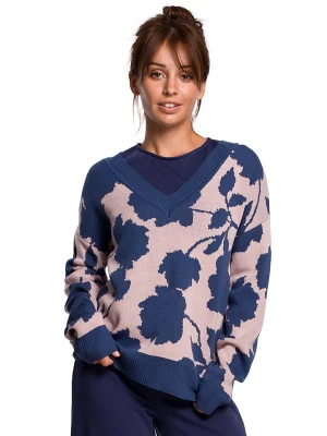 Be Wear Sweter ze wzorem rozmiar: S/M