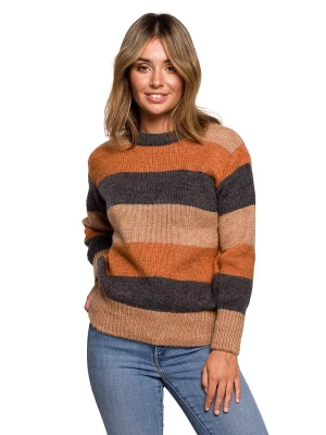 Be Wear Sweter ze wzorem rozmiar: S/M
