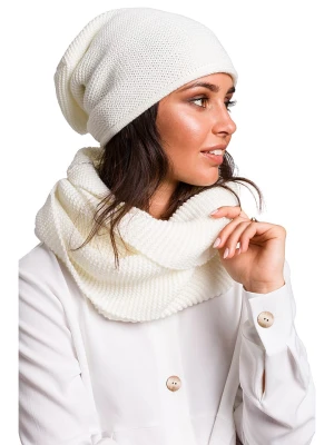 Be Wear Szal-koło w kolorze kremowym - 60 x 38 cm rozmiar: onesize