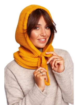 Be Wear Szal-koło w kolorze musztardowym - 28 x 56 cm rozmiar: onesize