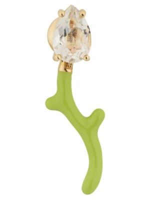 Bea Bongiasca Wiszące Kolczyki Foxy gold