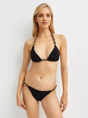 Beach Bunny Czarny top od bikini Brynn