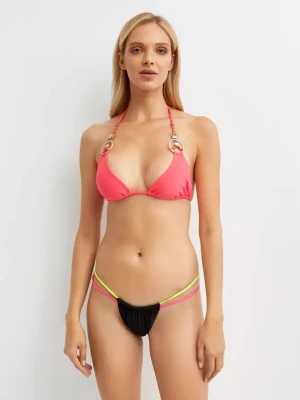 Beach Bunny Różowy top od bikini Yara