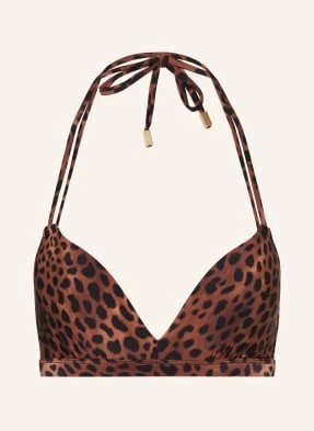 Beachlife Góra Od Bikini Z Fiszbinami Leopard Lover braun