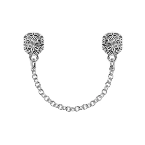 Beads srebrny - kwiaty - Dots Dots - Biżuteria YES