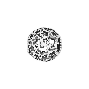 Beads srebrny - kwiaty - Dots Dots - Biżuteria YES