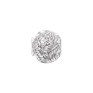 Beads srebrny - liście - Dots Dots - Biżuteria YES