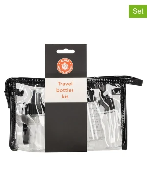 Beagles 7-częściowy zestaw podróżny w kolorze czarnym rozmiar: onesize