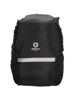 Beagles Osłonka przeciwdeszczowa w kolorze czarnym na plecak - 37 x 54 x 16 cm rozmiar: onesize