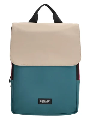 Beagles Plecak "Multicolor" w kolorze beżowo-morskim - 28 x 38 x 12 cm rozmiar: onesize