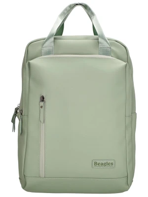Beagles Plecak w kolorze zielonym - 28 x 39 x 9 cm rozmiar: onesize