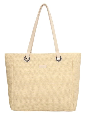 Beagles Shopper bag "Formentera" w kolorze żółtym - 50 x 35 x 16 cm rozmiar: onesize
