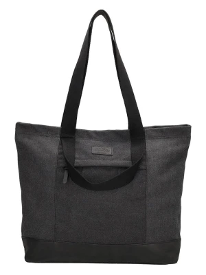 Beagles Shopper bag "Mount Fuji" w kolorze czarnym - 47 x 38 x 14 cm rozmiar: onesize