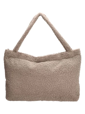 Beagles Shopper bag "Navarra" w kolorze szaroróżowym - 60 x 42 x 9,5 cm rozmiar: onesize