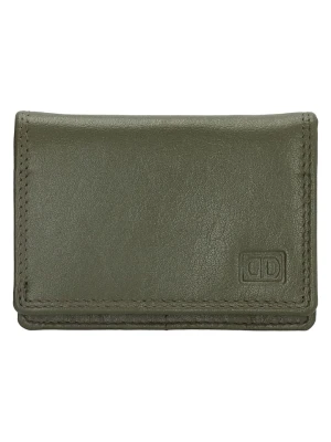 Beagles Skórzany portfel w kolorze khaki - 13 x 9 cm rozmiar: onesize