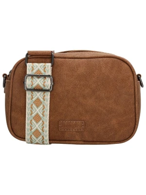 Beagles Torebka "Malaga" w kolorze jasnobrązowym - 18,5 x 12 x 4,5 cm rozmiar: onesize