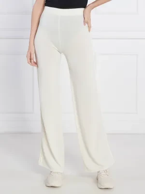 Beatrice B Wełniane spodnie dzianinowe | Relaxed fit | z dodatkiem kaszmiru