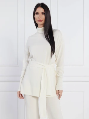 Beatrice B Wełniany golf MAGLIA | Regular Fit | z dodatkiem kaszmiru biały