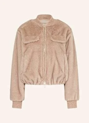 Beaumont Bluza Ze Sztucznego Futra Milaya beige