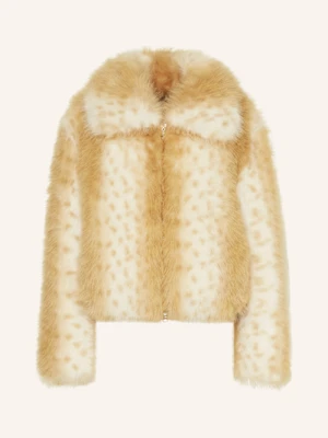 Beaumont Kurtka Ze Sztucznego Futra Millie beige