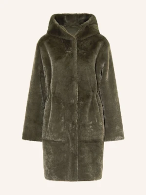 Beaumont Płaszcz Ze Sztucznego Futra Maya gruen