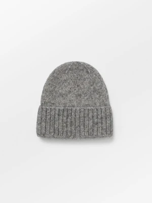 Becksöndergaard Czapka beanie "Lenny" w kolorze szarym rozmiar: onesize