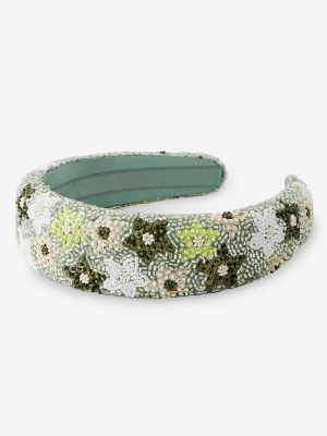 Becksöndergaard Opaska "Olina" w kolorze zielonym do włosów rozmiar: onesize