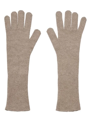Becksöndergaard Rękawiczki "Woona" w kolorze beżowym rozmiar: onesize
