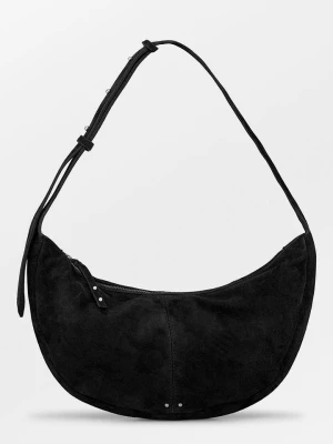 Becksöndergaard Skórzana torebka "Moon Bag" w kolorze czarnym - 38 x 16 cm rozmiar: onesize