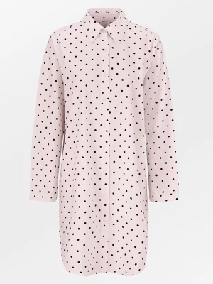 Becksöndergaard Sukienka "Dot Cora" w kolorze różowym ze wzorem rozmiar: M