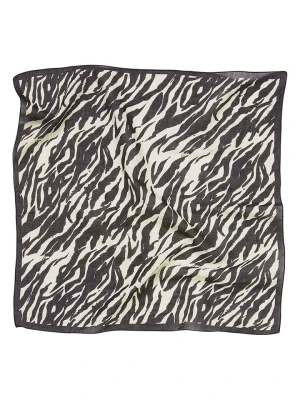 Becksöndergaard Chusta "Zerona" w kolorze kremowo-czarnym - 55 x 55 cm rozmiar: onesize