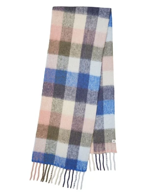 Becksöndergaard Wełniany szal "Check Anilopa" ze wzorem - 200 x 35 cm rozmiar: onesize