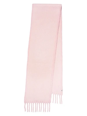 Becksöndergaard Wełniany szal "Solid Yuta" w kolorze jasnoróżowym - 210 x 26 cm rozmiar: onesize