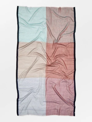 Becksöndergaard Wełniany szal ze wzorem - 200 x 100 cm rozmiar: onesize