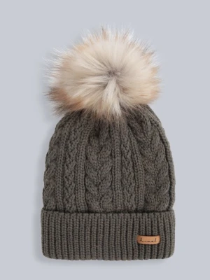 Becky damska czapka - Grey Animal
