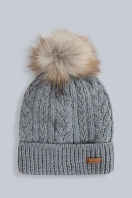 Becky damska czapka - Grey Animal