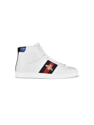 Bee Ace High-Top Sneakers Gucci