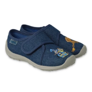 Befado obuwie dziecięce 660X022 niebieskie