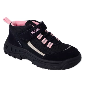 Befado obuwie dziecięce black/pink 515Y001 czarne
