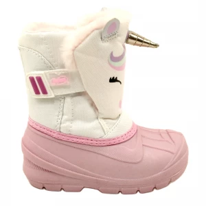 Befado obuwie dziecięce śniegowiec 160X013 różowe