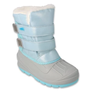 Befado obuwie dziecięce śniegowiec 160Y020 niebieskie