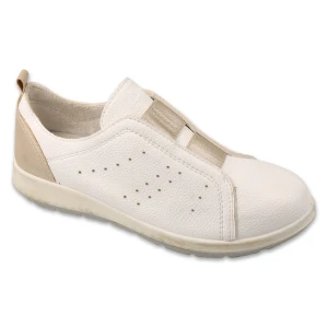 Befado sportowe damskie pu 156D027 beżowe beżowy