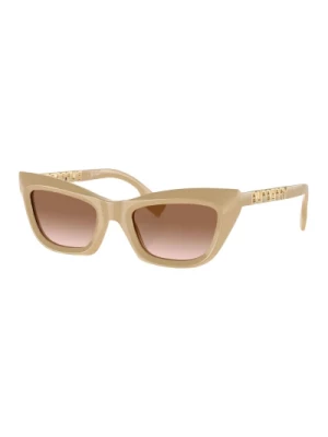 Beige/Brown Shaded Sunglasses Burberry