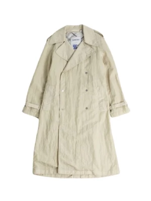 Beige Oversized Trench Coat Burberry