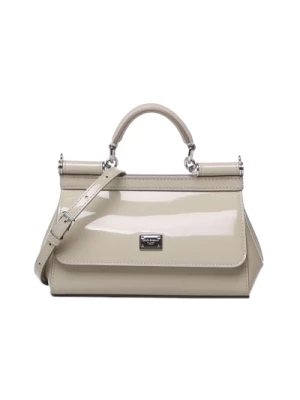 Beige Small Sicily Torba Dolce & Gabbana