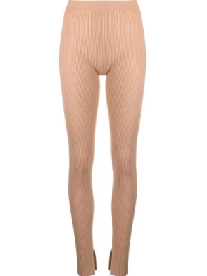 Beige Wool Blend Leggings Joseph