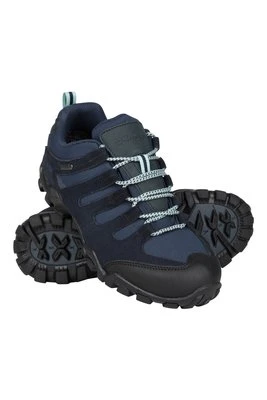 Belfour - damskie wodoodporne buty trekkingowe - Navy Mountain Warehouse
